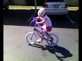 Jamie riding her bike Jamie riding her bike