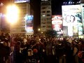 Garra Blanca en el Obelisco de Buenos Aires