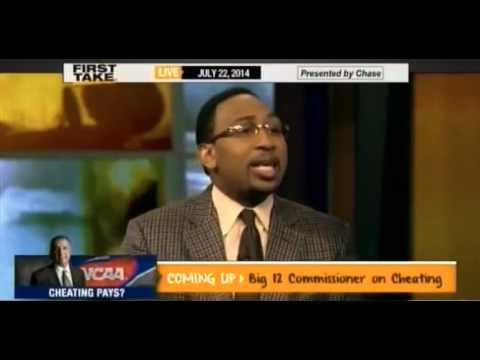 ESPN commentator Stephen A. Smith defends Tony Dungy's comments on Michael Sam