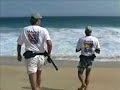 Surf Fishing for RoosterFish - Melaque Mexico