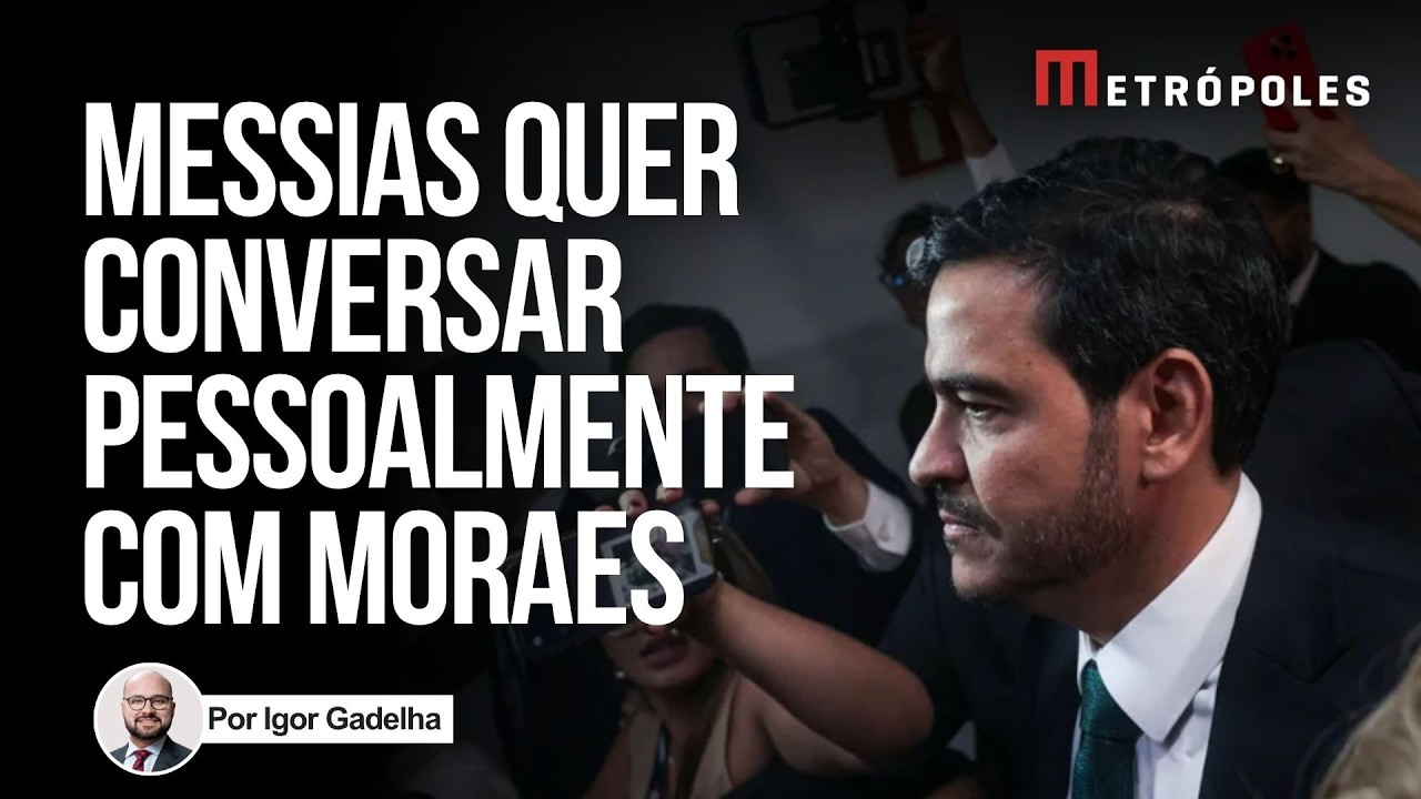 Messias conversa com 8 ministros do STF e quer tête-à-tête com Moraes