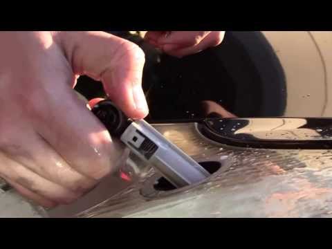 how to fit bmw headlight washer cover