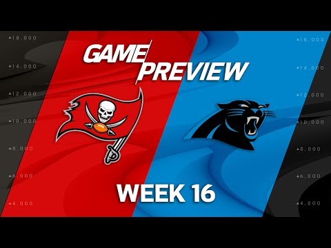 Video: Tampa Bay Buccaneers vs. Carolina Panthers | NFL Week 16 Game Preview | NFL Playbook
