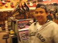 Hamletois jams at Guitar Center in Hollywood
