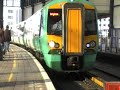 Southern class 377 arriving at Brighton station Southern class 377 arriving at Brighton station
