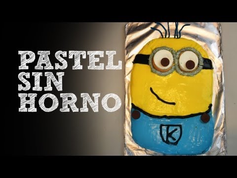 como hacer pasteles - Polinesios en este video les voy a enseñar a hacer un delicioso pastel de chocolate para cumpleaños sin horno decorado como un Minion porque es uno de mis pe...