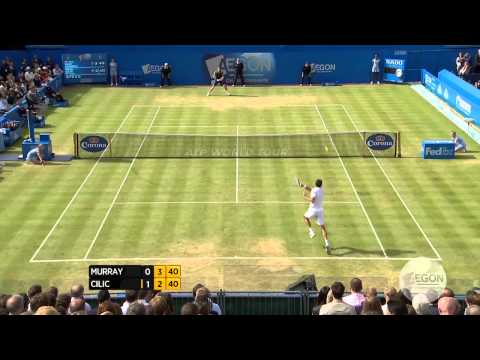 London Queens 2013 Final Highlights Murray Cilic