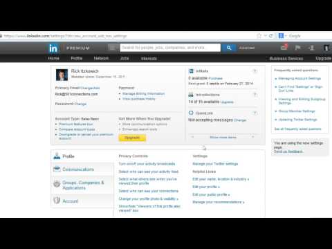 how to hide activity on linkedin