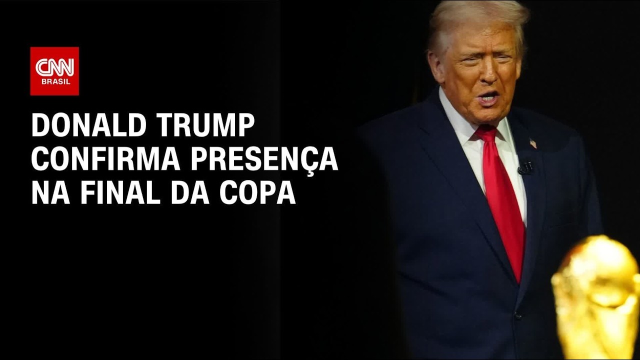 Trump estará presente na final da Copa do Mundo da Fifa | Live CNN