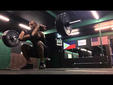 how to practice squat cleans
