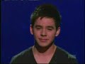 David Archuleta American Idol Top 4 - Stand By Me 5/6/08 David Archuleta American Idol Top 4 - Stand By Me 5/6/08