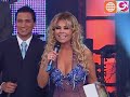 Canto Cumbia: Maricielo Effio y Luis Miguel Huarcaya (Reyes del Show PERU 26-12-09)