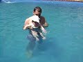 M�a en la pileta del campo