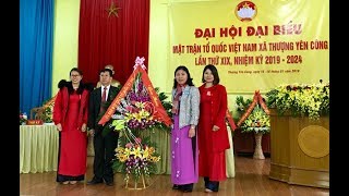 Đại hội MTTQ xã Thượng Yên Công lần thứ XIX, nhiệm kỳ 2019-2024