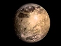 Rotation 3D de Ganymède, satellite de la planète Jupiter Default