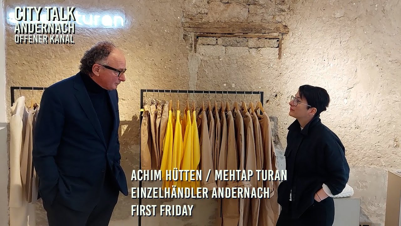 Achim Hütten sprich mit Mehtap Turan über das First Friday im März