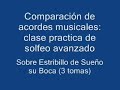 comparacion musical sueño su boca vs arrebato sevilla