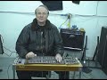 How to play Winter Wonderland on steel guitar