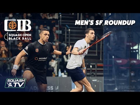 Squash: CIB Squash Open Black Ball 2021 - Men's SF Roundup