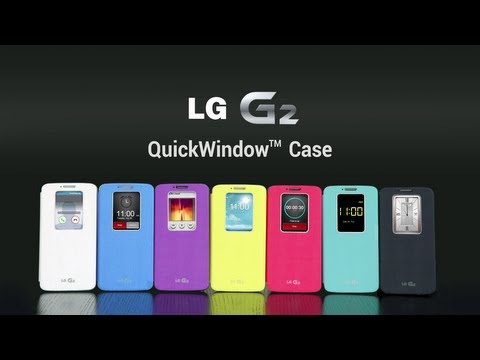 LG G2 - prezentacja  QuickWindow Case