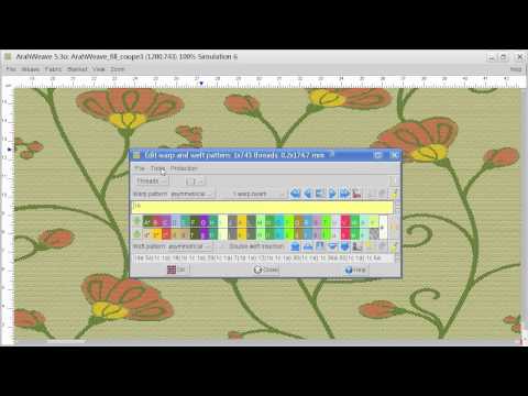 Arahne textile design software