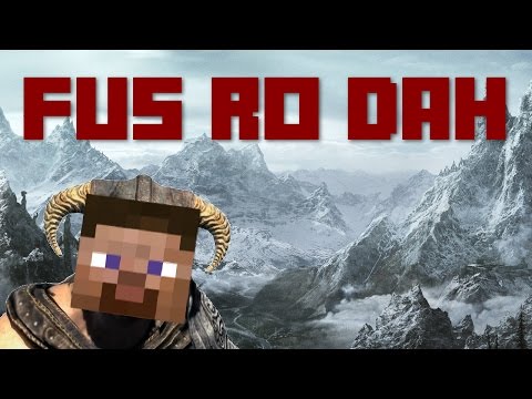 how to fus ro dah in minecraft