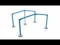 Steel frame building assembly | SMPF 2010
