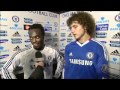 Chelsea Vs Manchester City 2-0 David Luiz & Essien Funny Interview 2011