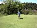 Exploding golf ball Carlyon Bay Golf Club - 4th tee