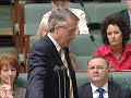 Juvenile moment in Parliament