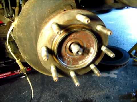 How to – Replace Wheel Bearing Assembly 2001 GMC Sierra 2500