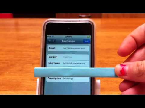 how to set up fsu email on iphone