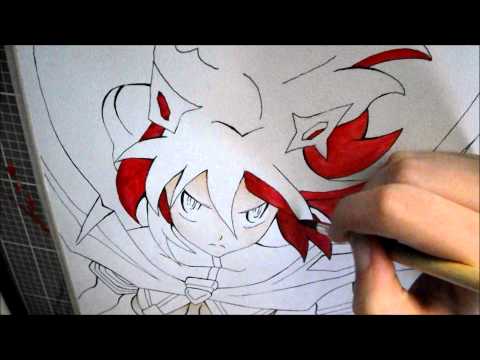 how to draw ryuko matoi