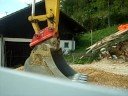 Planting some sand with Komatsu PC 210 NlC excavator