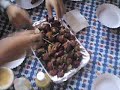 Comiendo en galipan..