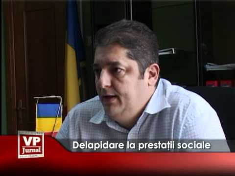 Delapidare la prestaţii sociale