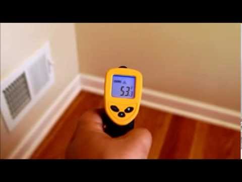 How to use an infrared thermometer gun