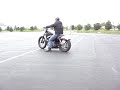 Harley Davidson Sportster Nightster 1200 Parking Lot Testing