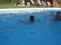 Swimming while paralyzed
