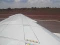 Cubana Ilyushin IL-62M landing in Santo Domingo
