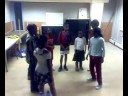 A stomp dance in the antillean language: Papiamentu