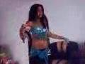 cute girl belly dance