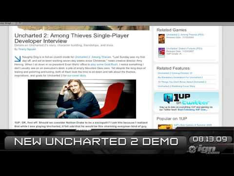 preview-IGN Daily Fix, 8-13: Zune HD, Uncharted 2 & Rage (IGN)