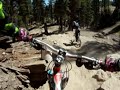 Shotgun @ Mammoth - Shotgun Trail at Mammoth Bike Park...hungry and tired but there is always time for riding!