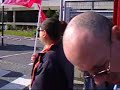 Concentraci�n contra despidos EDS Madrid