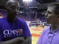 Clemson Basketball Coach Oliver Purnell