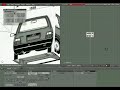 Blender-modeling car, part1 (blueprints)