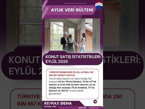 AĞUSTOS AYI EMLAK VERİ BÜLTENİ