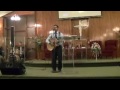 Luis David Sifuentes con la alabanza de