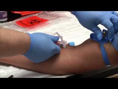 how to collect blood sample